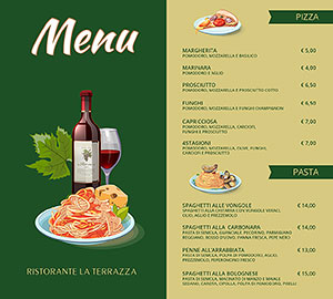 menu ristorante - katego.it
